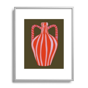 Marin Vaan Zaal Simple Vase Modern Still Life Metal Framed Art Print - Deny Designs - 1 of 4