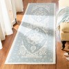 Restoration Vintage RVT402 Hand Tufted Runner Rug  Ivory / Charcoal 2'-3" X 8' - Safavieh. - 2 of 3