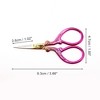 Unique Bargains Women Embossed Scissors Eyebrow Trimmer Scissors 1 Pc - 2 of 3