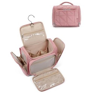 Generic Toiletry Bag Travel Bag with Hanging Hook, Water-resistant - 1 of 4