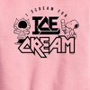 Boys' - Peanuts - I Scream For Ice Cream Graphic Long Sleeve Fleece Sweatshirt - 2 of 4