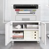 CAVINAS Office Cabinet with Adjustable Shelf,Small Rolling Filing Cabinet with Storage,File Cabinet for A4 and Letter Size Documents - 3 of 4