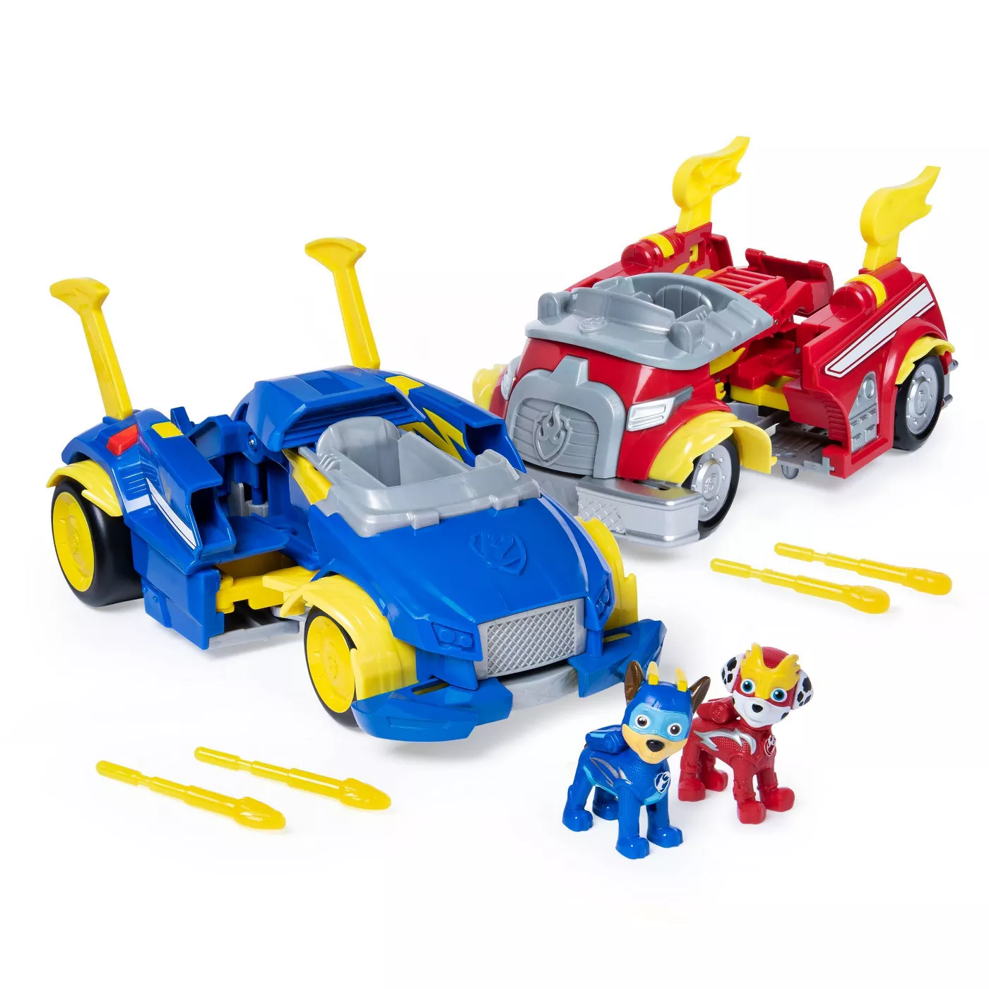 PAW Patrol Marshall and Chase Powered up Vehicles Dual Pack - image 1 of 6