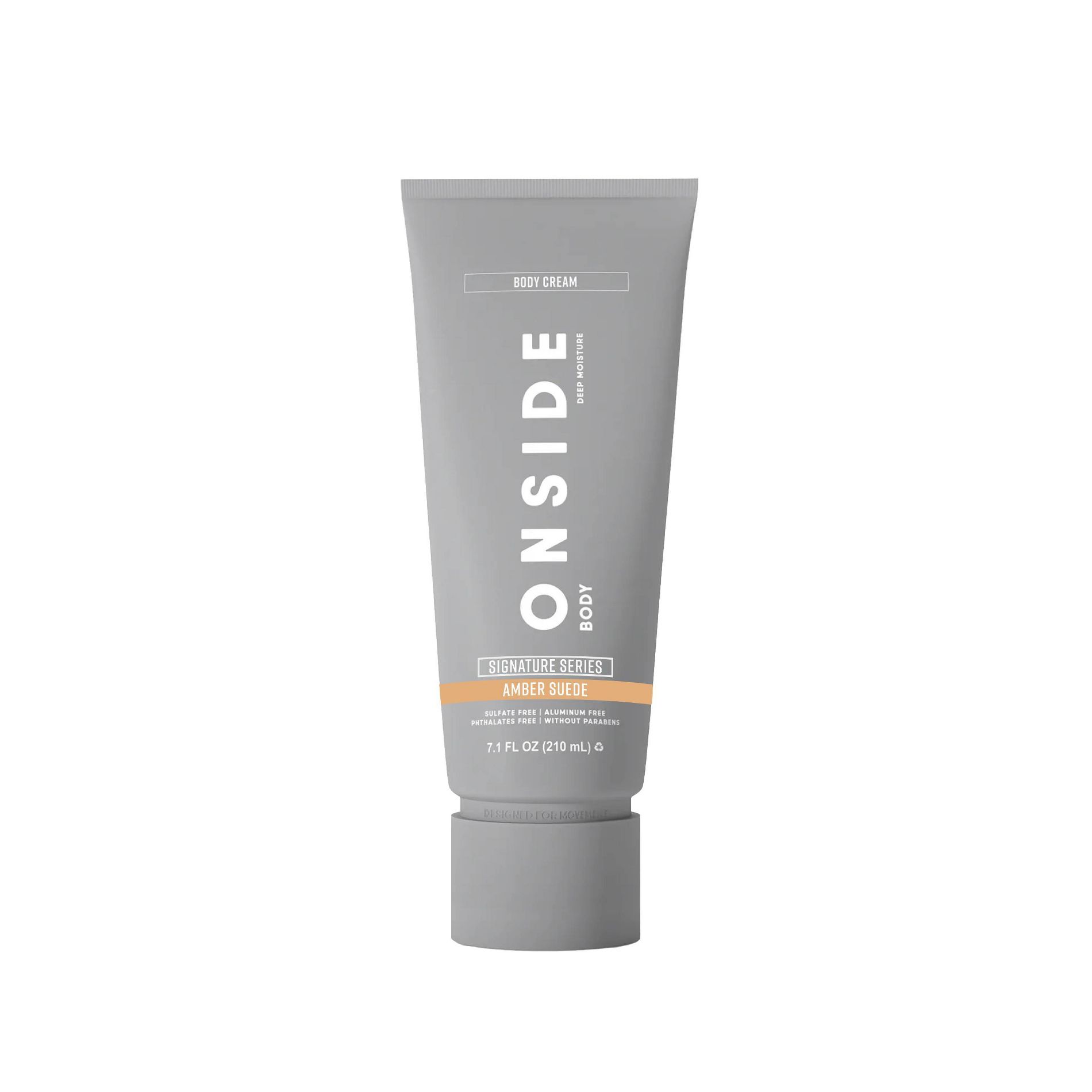 Onside Men's Hydrating Body Cream - Jude Bellingham Amber Suede Shea Butter Signature Scent - 7.1oz