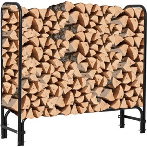 Firewood Rack - Heavy Duty Wood Rack with Non-Slip Cloth Base, Outdoor Patio Backyard Logs Stand Stacker Holder, Fireplace Holder Organizer - 1 of 4