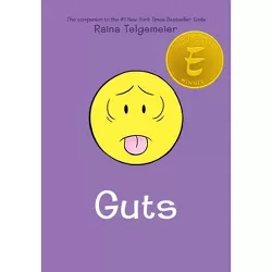 Guts: A Graphic Novel (Library Edition) - by  Raina Telgemeier (Hardcover)