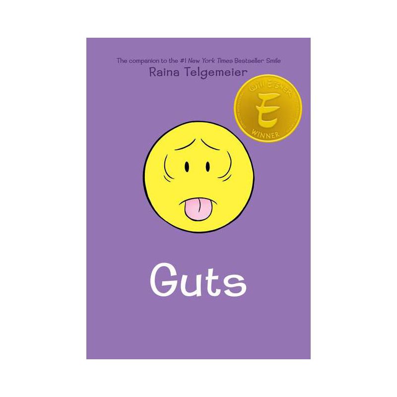 Guts: A Graphic Novel - by  Raina Telgemeier (Hardcover), 1 of 2