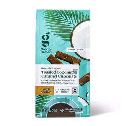 Toasted Coconut Caramel Chocolate Flavored Light Roast Ground Coffee - 12oz - Good & Gather™