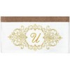 Linum Home Textiles 100% Turkish Cotton MONICA Gold Thread 2PC Embellished Bath Towel Set - 3 of 3