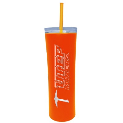 NCAA UTEP Miners 18oz Stainless Steel Skinny Tumbler