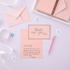 Sustainable Greetings 48 Pack Pink Blank Cards and Envelopes, 4x6 Printable Greeting Cards for Baby Showers, Wedding Invitations, Birthdays - 3 of 4