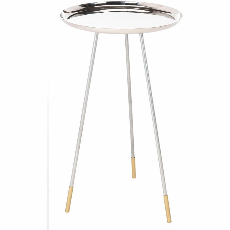 Calix Side Table with Gold Cap  - Safavieh, 3 of 7