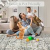 Washable Non-Slip Vintage Carpet, Foldable Indoor Carpet, Super Soft Vintage Dimpled Carpet For Living Room, Bedroom, Game Room, Dorm Room - 4 of 4