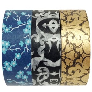 Wrapables Enchantment Japanese Washi Masking Tape (Set of 3) - 1 of 3