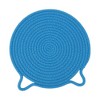 Unique Bargains Single Cat-Ear Shape Heat Resistant Trivet Mat Cotton 9.45"x9.45"x0.31" - 3 of 3