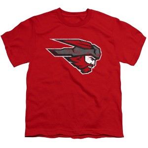 Western Colorado University Distressed Primary Logo Kids T-Shirt For Youth Red - 1 of 4