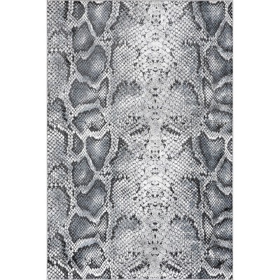 Nuloom Enni Contemporary Snake Print Indoor Area Rug