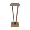 Christopher Knight Home Helga Modern Minimalist V-Base Design Wood Console Table - 4 of 4