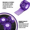 WOD Nation Bulk 24-Pack Weightlifting Hook Grip Tape, Comfortable & Stretchy Athletic Thumb Tape for Exercise (23ft/Roll)- Purple - 4 of 4
