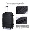 Hardshell Luggage Sets 3 Piece With Tsa Lock And 360 Degree Double Spinner Wheels Pp Lightweight Durable Hand Luggage (20"/24"/28") - 4 of 4