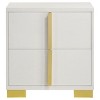 Coaster Home Furnishings Marceline Nightstand, White - 3 of 4