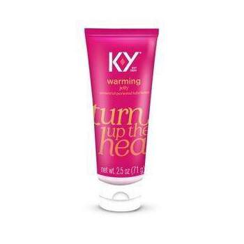 K-Y Warming Water-Based Jelly Personal Lube - 2.5oz