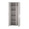 Room & Joy Camberly Tall Asymmetrical Cabinet Ivory Oak: Utility Storage, Adjustable Shelves, Anti-Tip, 2 Doors - 4 of 4
