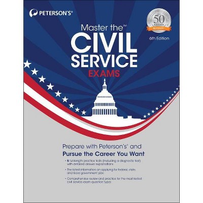 Master the Civil Service Exams - 6th Edition by  Peterson's (Paperback)