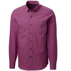 Cutter & Buck Mens Anchor Gingham Tailored Fit - 1 of 1