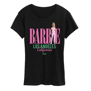 Women's - Barbie - Los Angeles California Short Sleeve Graphic T-Shirt - 1 of 4