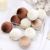 COZONY 12-Piece Shatterproof Fabric Covered Christmas Ball Ornaments - 4 of 4