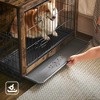 Feandrea Dog Crate Furniture, Modern Kennel for Dogs , Heavy-Duty Dog Cage with Multi-Purpose Removable Tray, Double-Door Dog House - 2 of 4