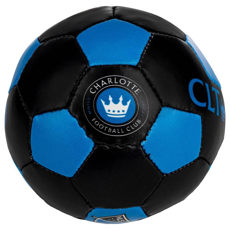 MLS Charlotte FC Softee Ball Size 4&#34; - 3pk, 5 of 7