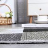 Machine Washable Area Rug, Modern Geometric Non-Slip Non-Shedding Low Pile Foldable Ultra-Soft Carpet for Bedroom Living Room Dorm - 4 of 4
