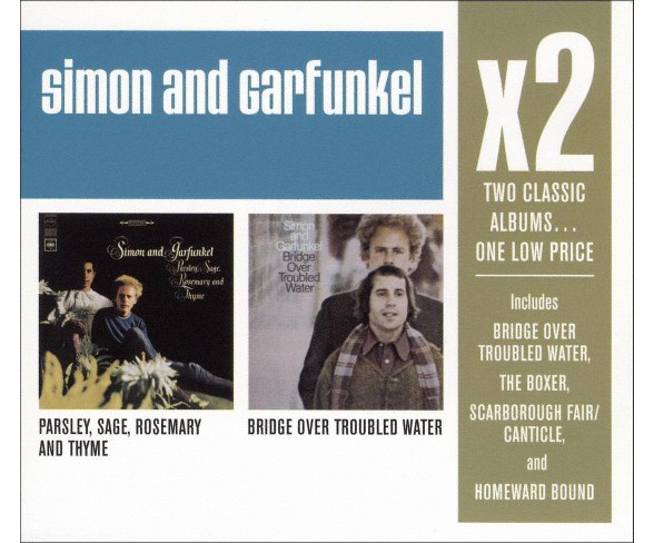 Simon & garfunkel - X2 (Bridge over troubled water/Parsle (CD)