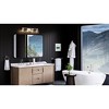 Urban Ambiance Luxury Craftsman Bath Light 7''H x 27.875''W,  Brushed Nickel Finish,  Houston Collection, UHP4293 - 2 of 4