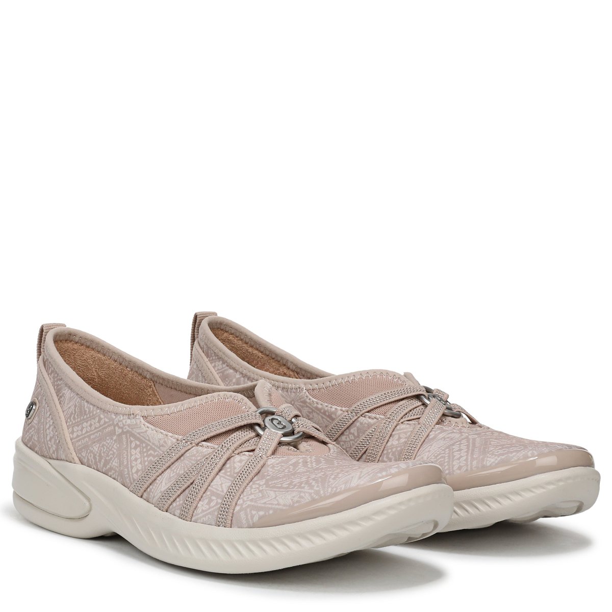 Женские туфли Bzees for Lifestride LifeStride Women's Niche Loafer Beige Batik Fabric 8 M — фото 2