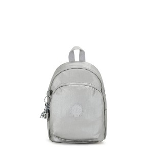 Kipling New Delia Compact Metallic Backpack - 1 of 4