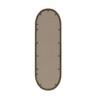 FONTOI Oval Retro Wall Mirror, Vintage Vanity Mirror, Mirror Wall Decor for Bathroom Bedroom Living Room Cloakroom Entryway, Gold, 15.75"*47.25"*0.98" - 4 of 4