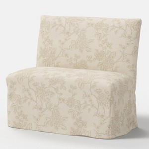 38" Jean Slipcovered Dining Banquette - Threshold™ - 1 of 4