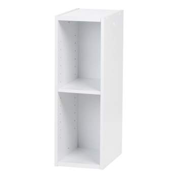 Lavish Home Decorative Floating Cube Wall Shelves in White (Set of
