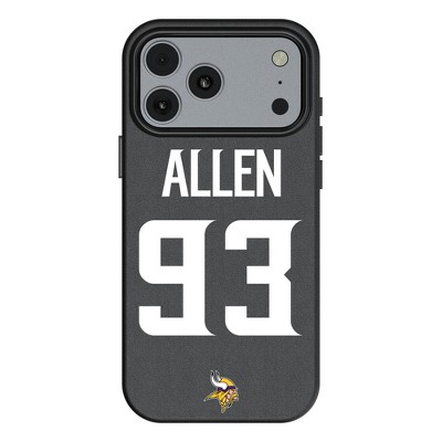 NFL Minnesota Vikings Players Game Tactic MagSafe Compatible Cell Phone Case for Apple iPhone 17 Series