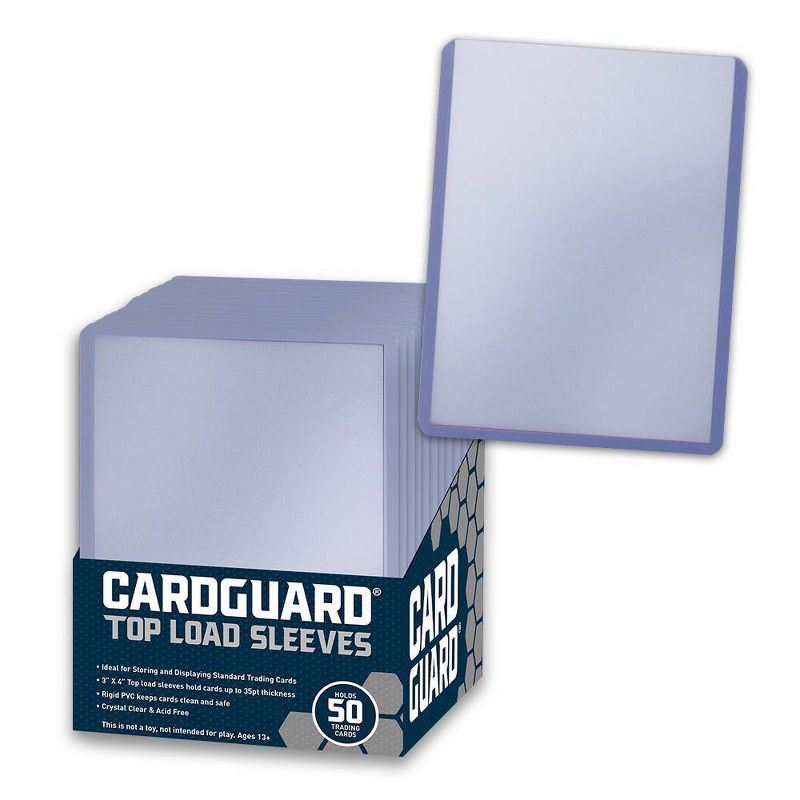Cardguard Trading Card 50ct Top Load Sleeves, 2 of 4
