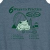 Women's - Instant Message - Frog Self Care Graphic Racerback Tank - 2 of 4