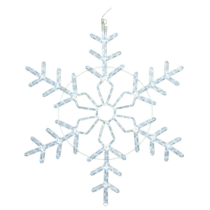 Vickerman Forked Snowflake Lighted Décor, 1 of 2