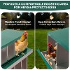 Coucheta Chicken Nesting Boxes - Available in Multiple Styles (Bracket Leg/Two-Tier/Wall Mount) & Compartments (6/8/10) for Easy Egg Collection. - 4 of 4