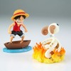 Bandai - Banpresto - One Piece - World Collectable Figure: Log Stories - Monkey D. Luffy & Going Merry - 2 of 4