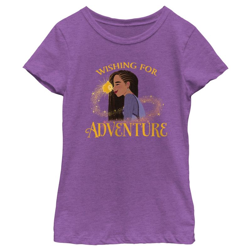 Girl's Wish Asha Wishing For Adventure T-Shirt, 1 of 5