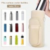 BABYYER Water Bottle Holder with Strap, Water Bottle Carrier Bag with Phone Pocket, Shoulder Hand Strap Insulated Neoprene 32oz - 4 of 4