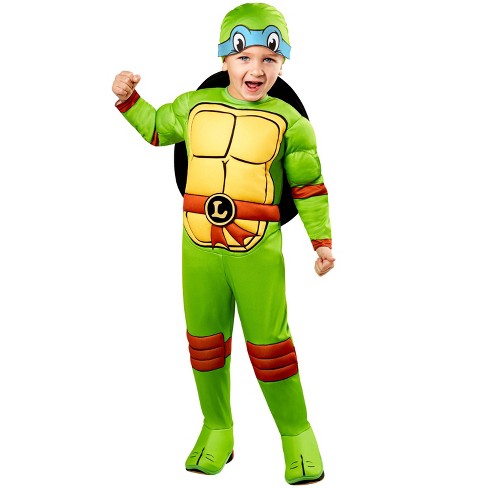 Toddler Teenage Mutant Ninja Turtles 4-in-1 Halloween Costume Jumpsuit ...